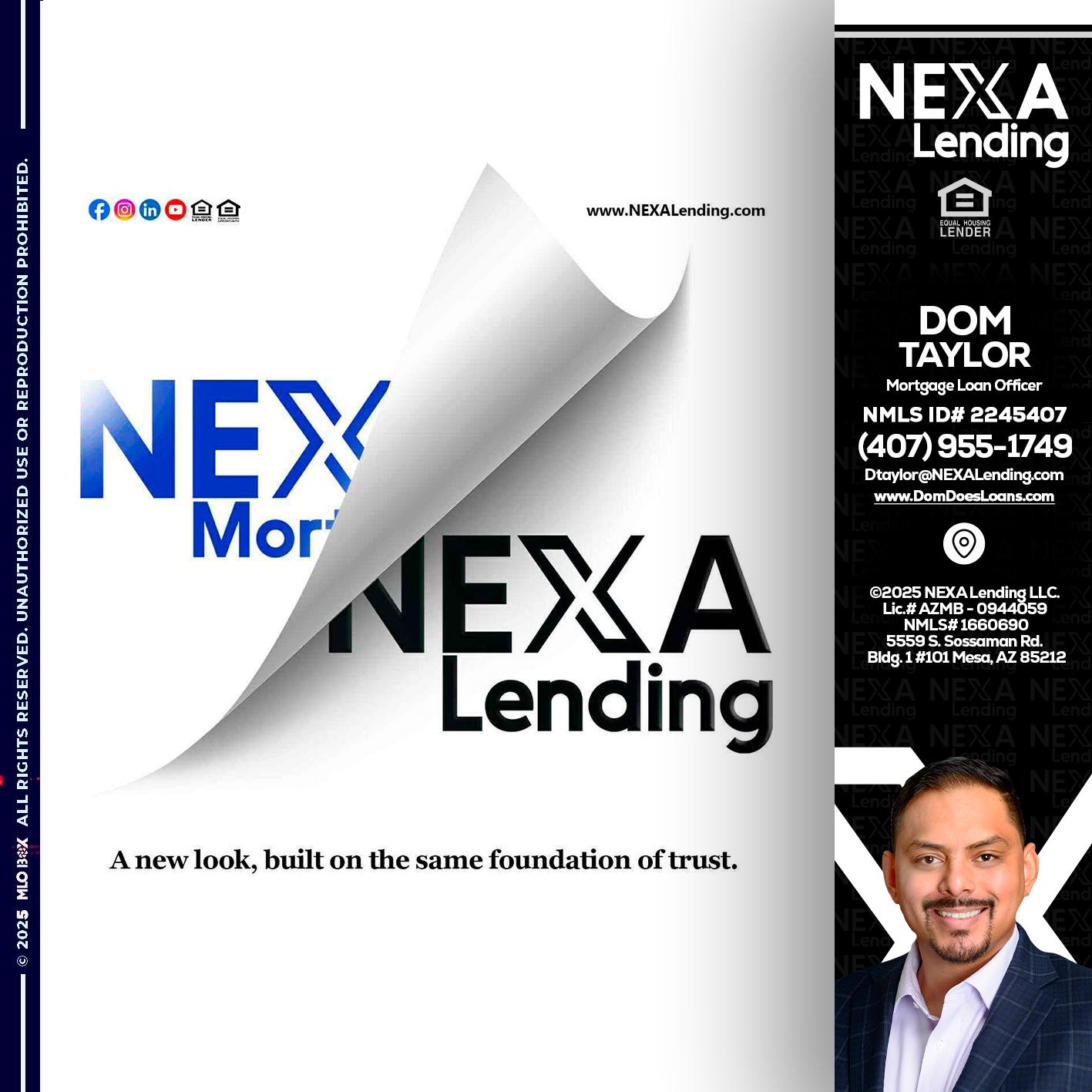 NEXA LENDING - Dom Taylor -Mortgage Loan Officer