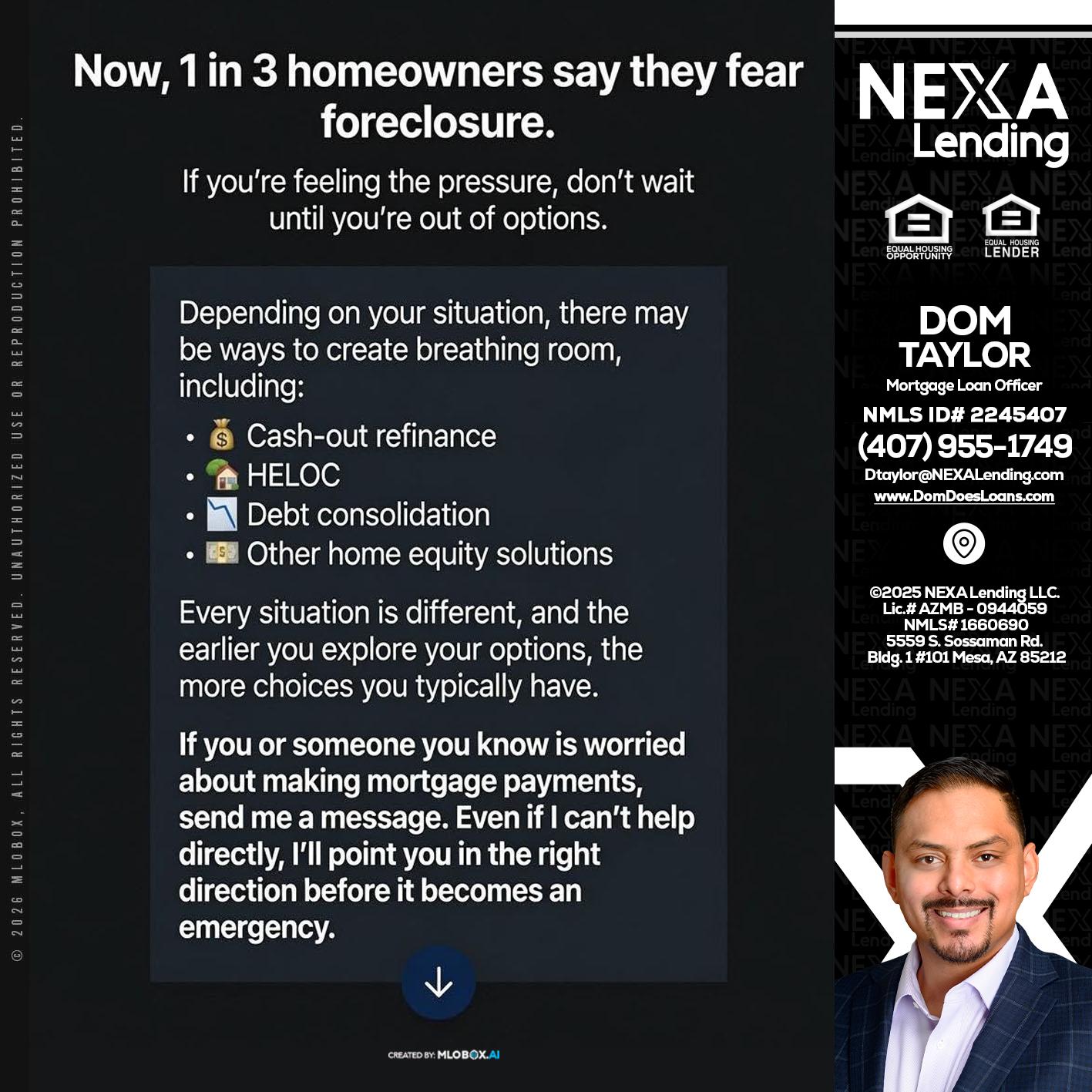 NOW - Dom Taylor -Mortgage Loan Officer
